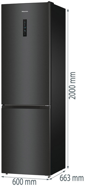 Двокамерний холодильник Hisense RB470N4EFC1