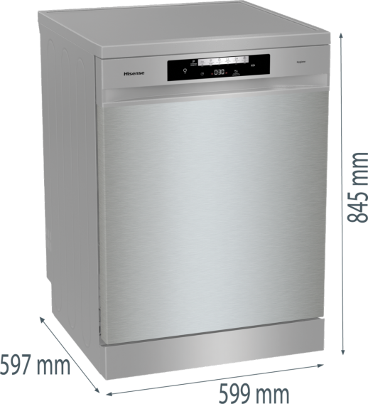 Посудомийна машина Hisense HS643D90X