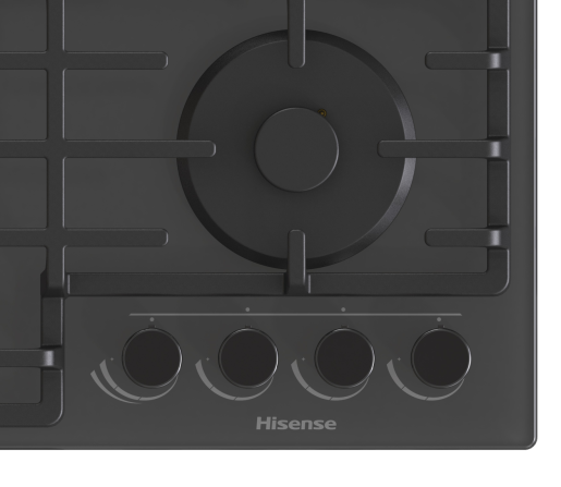 Варильна поверхня газова Hisense GG663BT