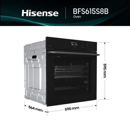 Духовий шкаф Hisense BFS615S8B