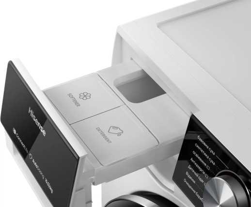 Пральна машина з сушкою Hisense WD5S1045BW/UA