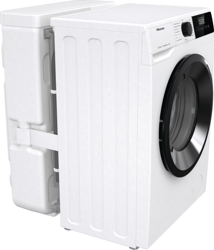 Пральна машинка Hisense WFQP6012VM/IRV + Бак