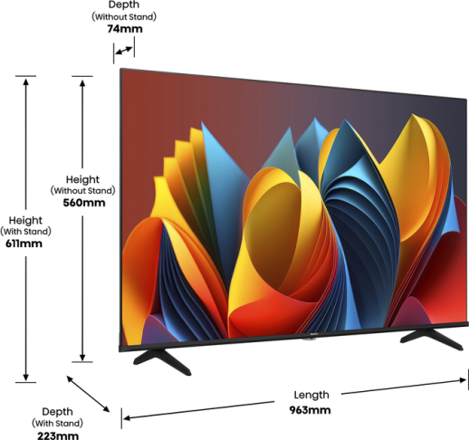 Телевізор Hisense QLED 50E7NQ