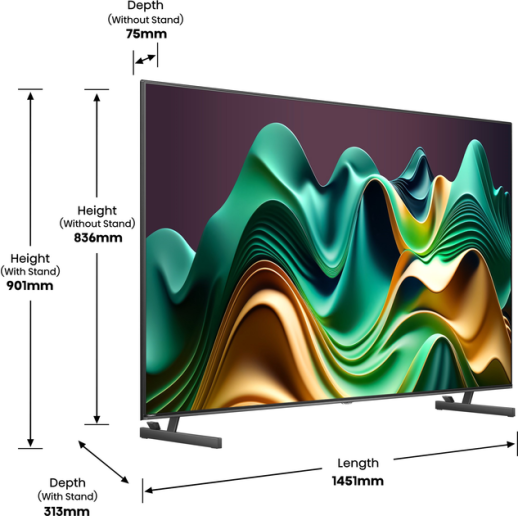 Телевізор Hisense 65U6NQ