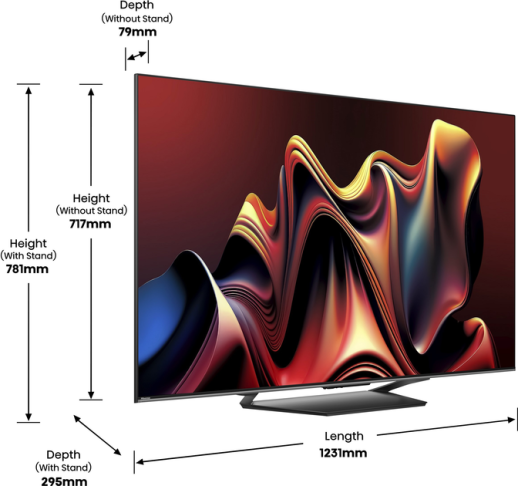 Телевізор Hisense miniLED 55U7NQ